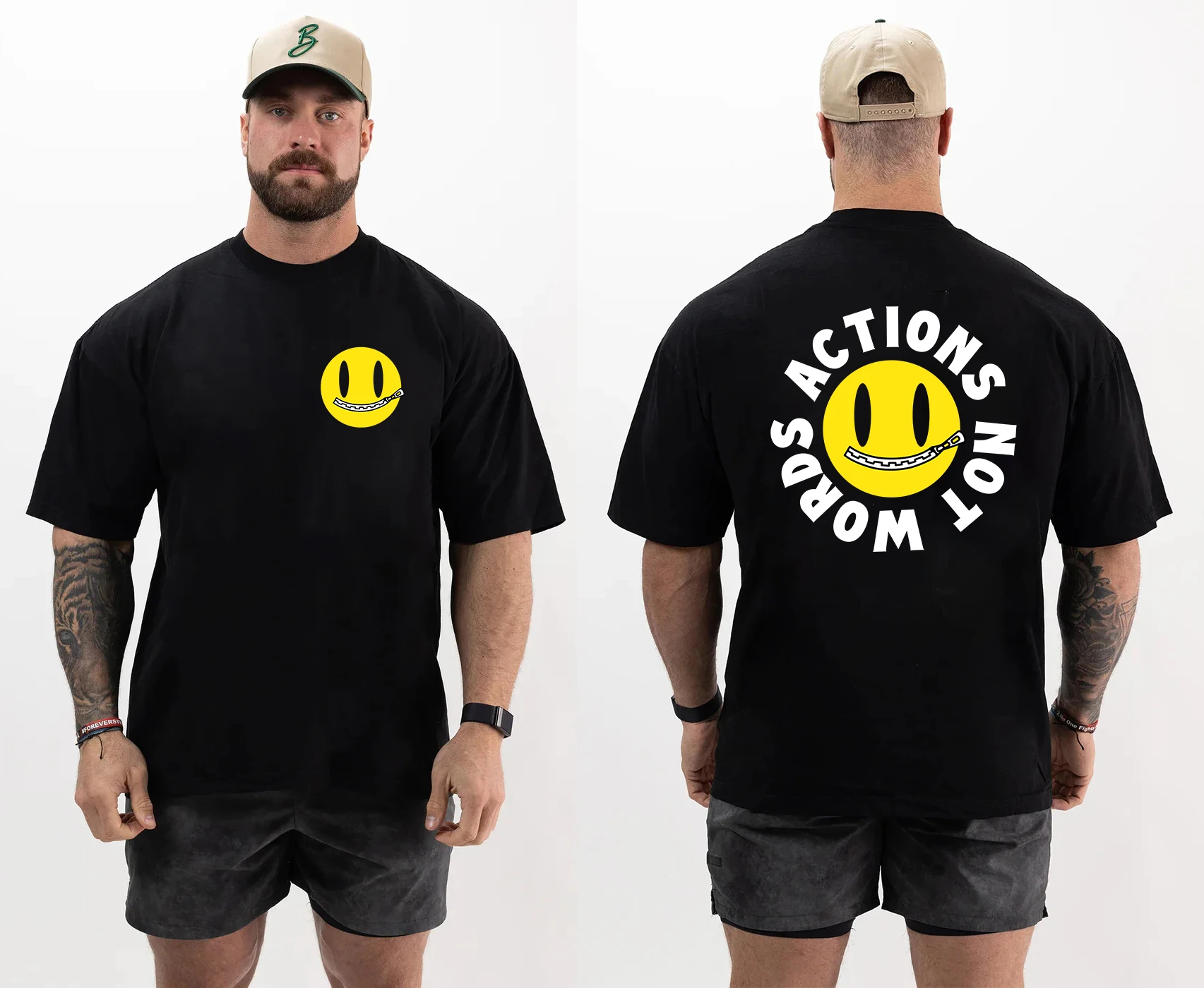 CBUM Shirt Oversized Tee in Black US SIZE DTG PRINT Shirt CBUM(Ship US only)