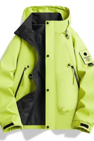 Spring jacket outdoor windproof and waterproof cotton-padded jacket sports jacket mountaineering suit rider jacket men's jacket